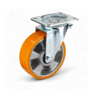 Zestaw kołowy obrotowy, 160 mm, 500 kg – LO-SWM-ALPU 160K