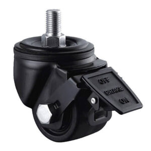 Zestaw kołowy niskoprofilowy, 50 mm, 300 kg – CASTZNY-4-50-HC